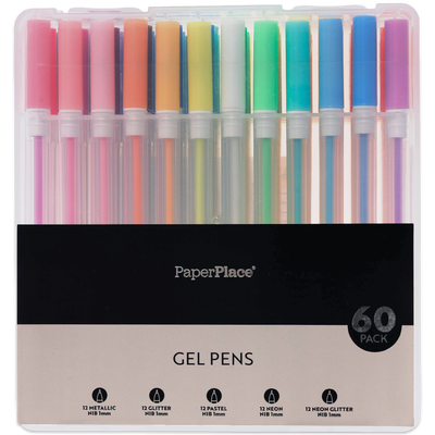 Gel Pens: Pack of 60 image number 1