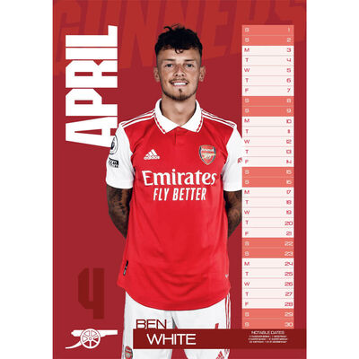 A3 Official Arsenal 2023 Calendar image number 2