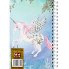 A5 Wiro Unicorn Lined Notebook image number 3