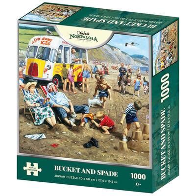 Bucket & Spade 1000 Piece Jigsaw Puzzle image number 1