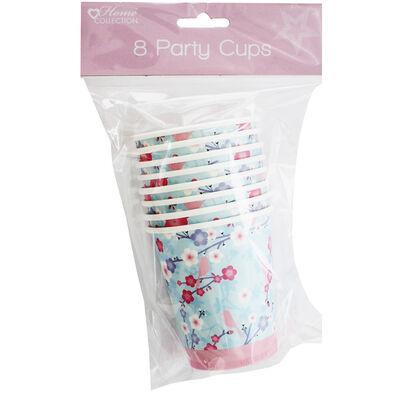 Blossom Party Cups: Pack of 8 image number 3