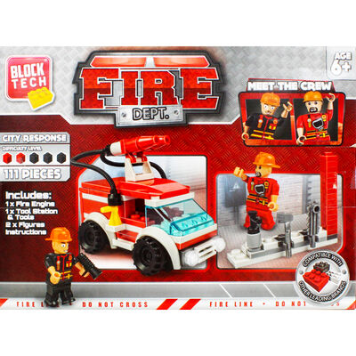 Block Tech Fire Department Set image number 4