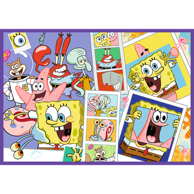 SpongeBob SquarePants 4 x 250 Piece Jigsaw Puzzle Set image number 4