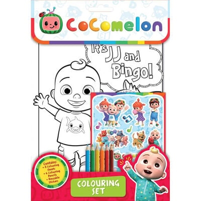 Cocomelon Colouring Set image number 1
