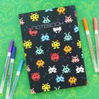 A5 Flexi Space Invaders Lined Notebook image number 4