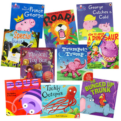 Cheeky Chappies - 10 Kids Picture Books Bundle image number 1