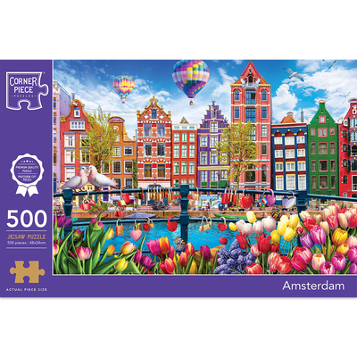Amsterdam 500 Piece Jigsaw Puzzle image number 1