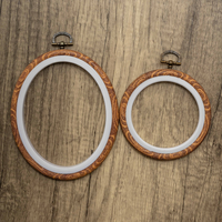 Wooden Embroidery Hoops: Pack of 2
