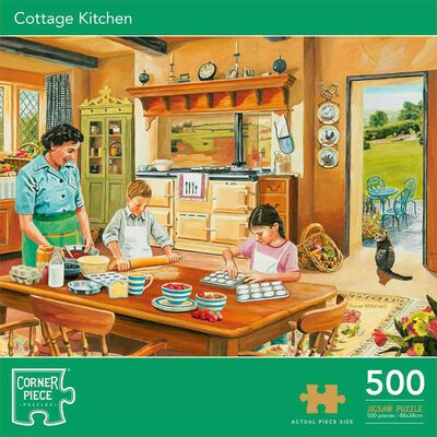 Cottage Kitchen 500 Piece Jigsaw Puzzle From 6.00 GBP | The Works