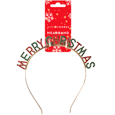 Merry Christmas Headband image number 1