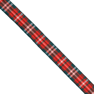 Tartan Satin Ribbon 3m image number 3