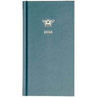 2026 Bee Hearts Week to View Slim Casebound Diary