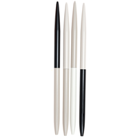Geometry Metal Ballpoint Pens: Pack of 4