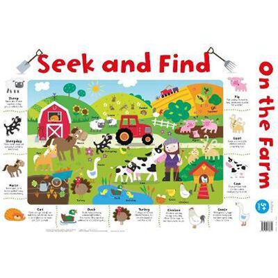 Seek and Find On the Farm Wall Chart image number 1