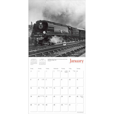 Steam Trains Heritage 2020 Wall Calendar image number 2