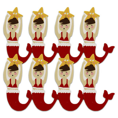 Jolly Mermaid Card Toppers: Pack of 8 image number 1
