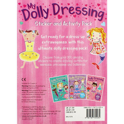 Dolly Dressing StickerActivit image number 4