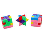 3D Puzzle Erasers: Pack of 3 image number 2