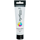 Daler Rowney System 3 Titanium White Acrylic Paint: 150ml image number 1
