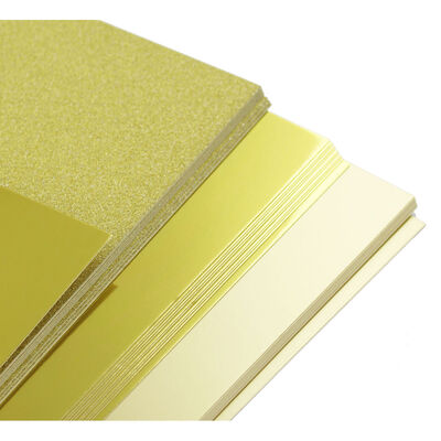Crafters Companion A4 Luxury Cardstock Pack - Gold image number 3