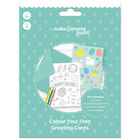 Easter Colour Your Own Cards: Pack of 4 image number 1