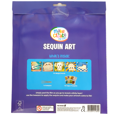 Make Your Own Sequin Art Kit image number 2