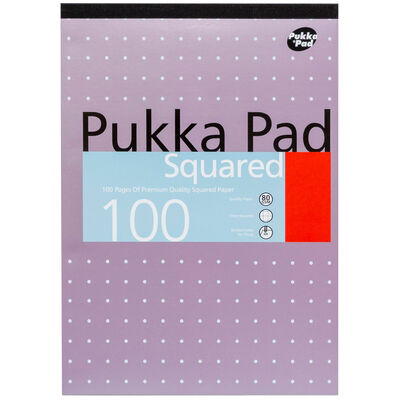 A4 Pukka Squared Pad Assorted image number 1