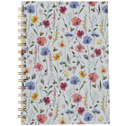 A5 Wiro White Wildflower Notebook image number 1