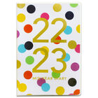 A5 Multi-coloured Spot 2022-2023 Day a Page Diary image number 1