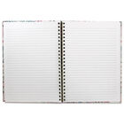 A4 Wiro Pink Floral Print Notebook image number 2