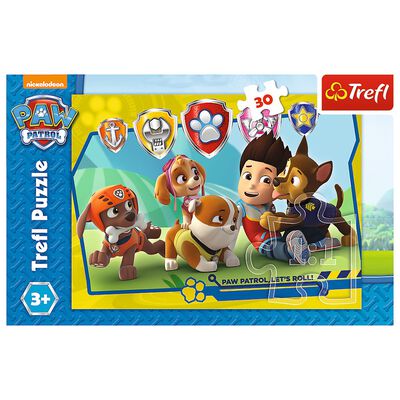 Paw Patrol Ryder and Friends 30 Piece Jigsaw Puzzle image number 1