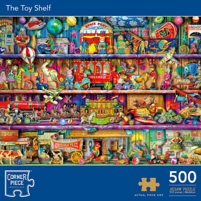 The Toy Shelf 500 Piece Jigsaw Puzzle image number 1