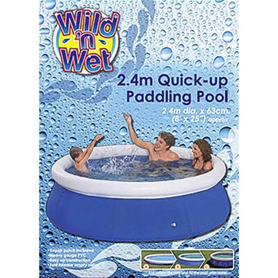 Quick-Up Paddling Pool image number 1