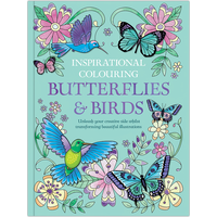Inspirational Colouring: Butterflies and Birds
