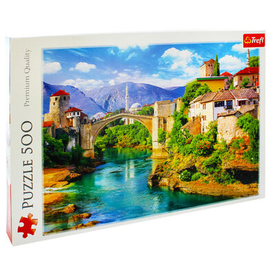 Old Bridge in Mostar 500 Piece Jigsaw Puzzle image number 1