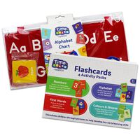 PlayWorks Felt Alphabet and Flashcards Bundle
