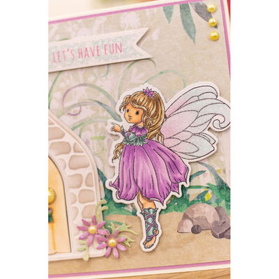 Natures Garden Fairy Garden Stamp and Die - Flower Fairy image number 3