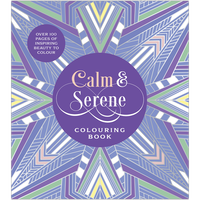 Calm and Serene Colouring Book