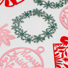Christmas Laser Cut Paper Embellishments image number 3