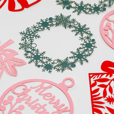 Christmas Laser Cut Paper Embellishments image number 3