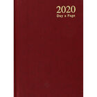 A6 2020 Red Day a Page Diary image number 1