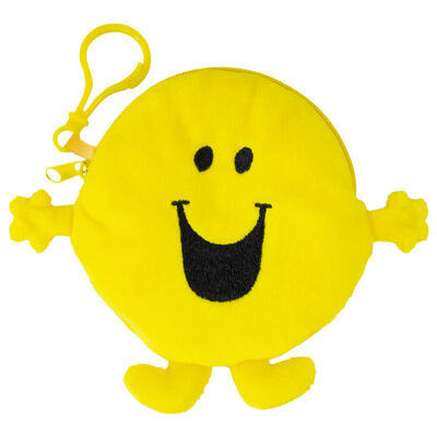 Mr Happy Plush Clip on Coin Purse image number 1