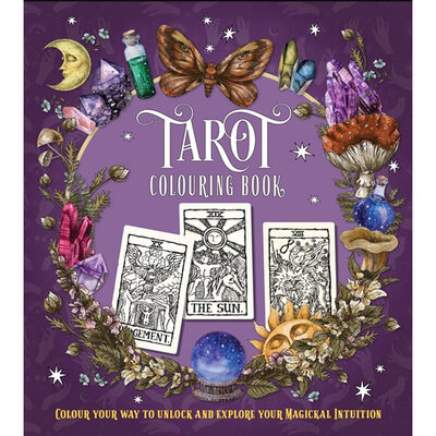 Tarot Colouring Book image number 1