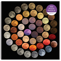 Colours of the Moon 500 Piece Jigsaw Puzzle