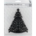 Christmas Tree Embossing Folder - 6x6 Inch image number 1