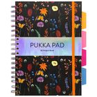 B5 Pukka Pad Bloom Hardback Project Book: Black image number 1