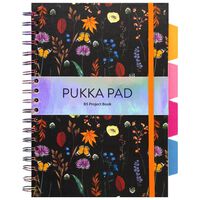 B5 Pukka Pad Bloom Hardback Project Book: Black