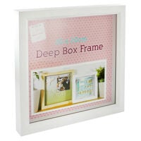 White Deep Box Frame: 20cm x 20cm