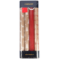 Christmas Wrapping Paper: Pack of 4