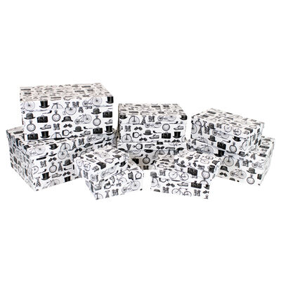 Good Day Sir 10 Nested Gift Boxes Set image number 3